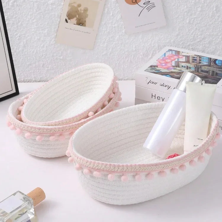 Aufbewahrungskörbe – Pflanzliche Fasern – Verschiedene Grössen