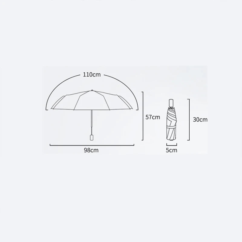Automatischer Business-Schirm – Impact-Gewebe – 61cm