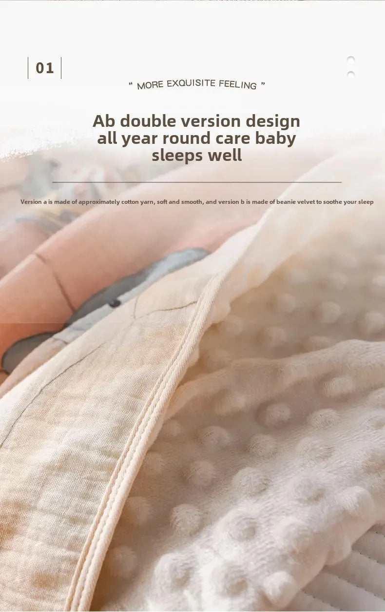 Babydecke – Baumwollgaze – Unisex 110 * 100cm