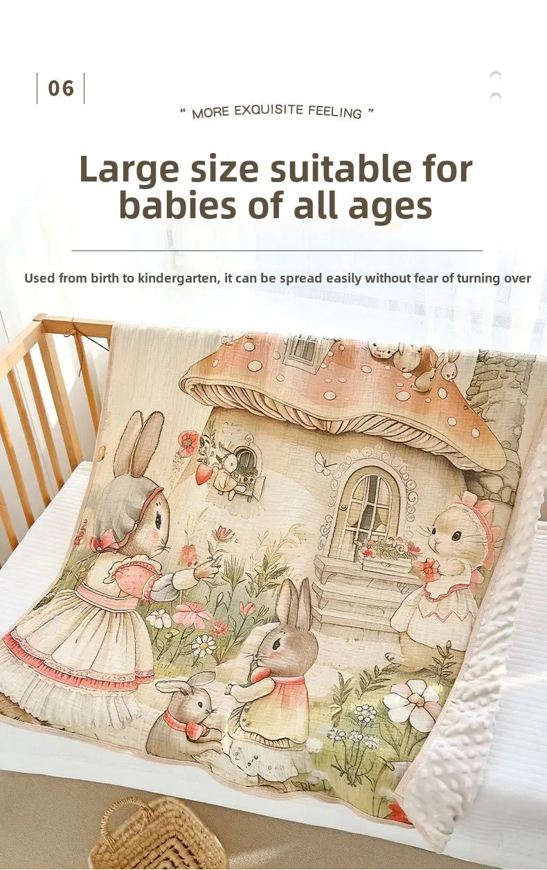 Babydecke – Baumwollgaze – Unisex 110 * 100cm