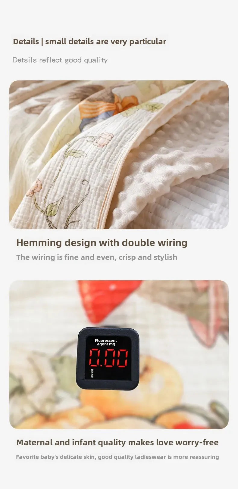 Babydecke – Baumwollgaze – Unisex 110 * 100cm