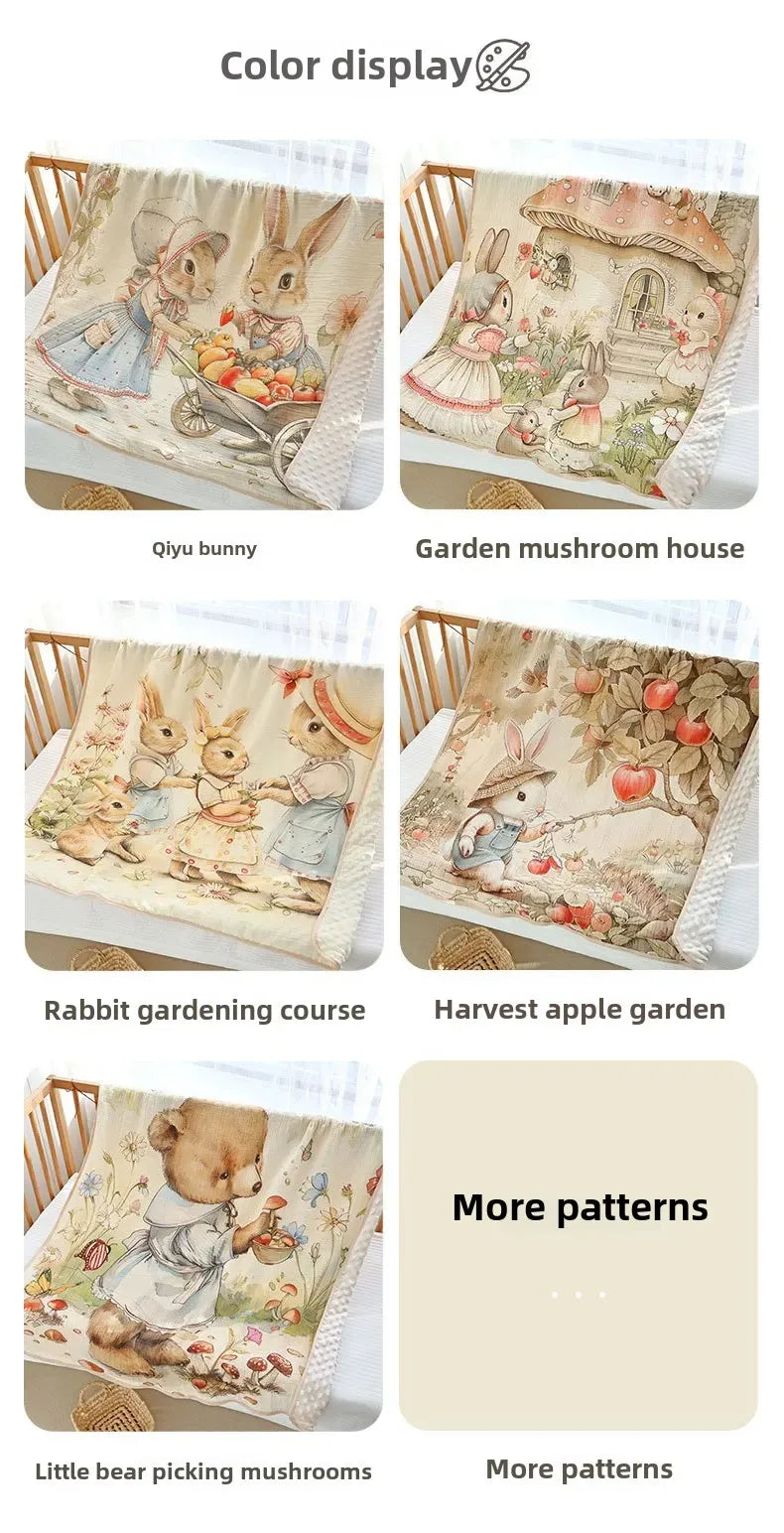 Babydecke – Baumwollgaze – Unisex 110 * 100cm