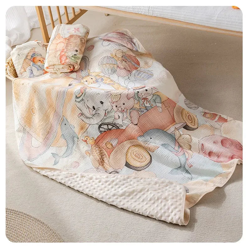 Babydecke – Baumwollgaze – Unisex 110 * 100cm