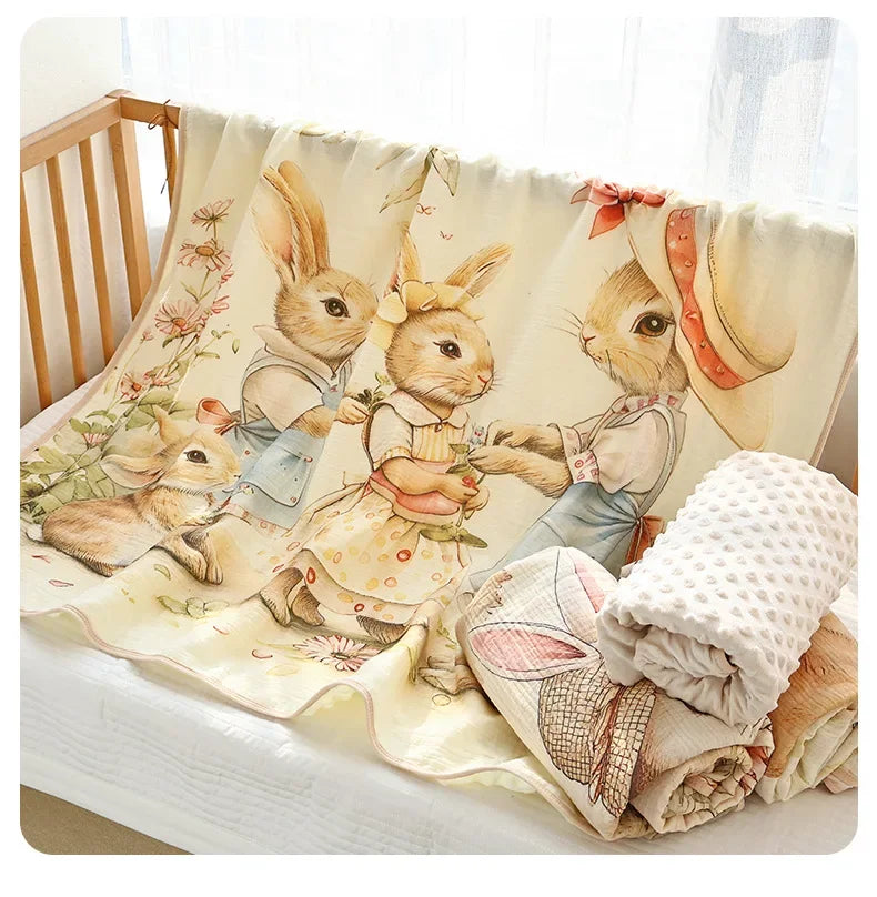 Babydecke – Baumwollgaze – Unisex 110 * 100cm