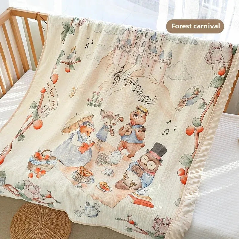 Babydecke – Baumwollgaze – Unisex 110 * 100cm