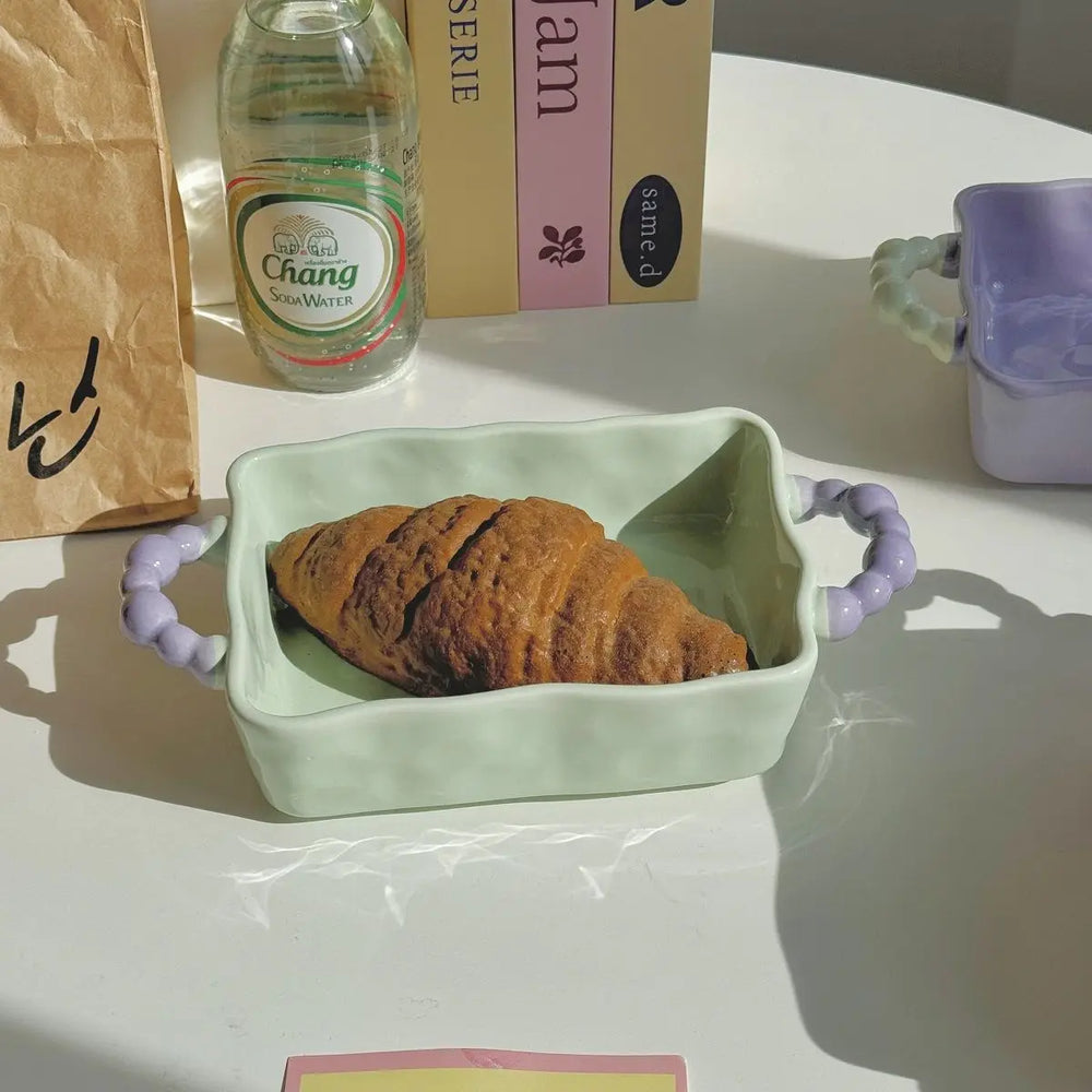 Backblech – Keramik Design – 8 Zoll Rechteck