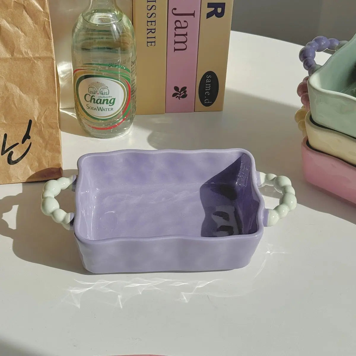 Backblech – Keramik Design – 8 Zoll Rechteck