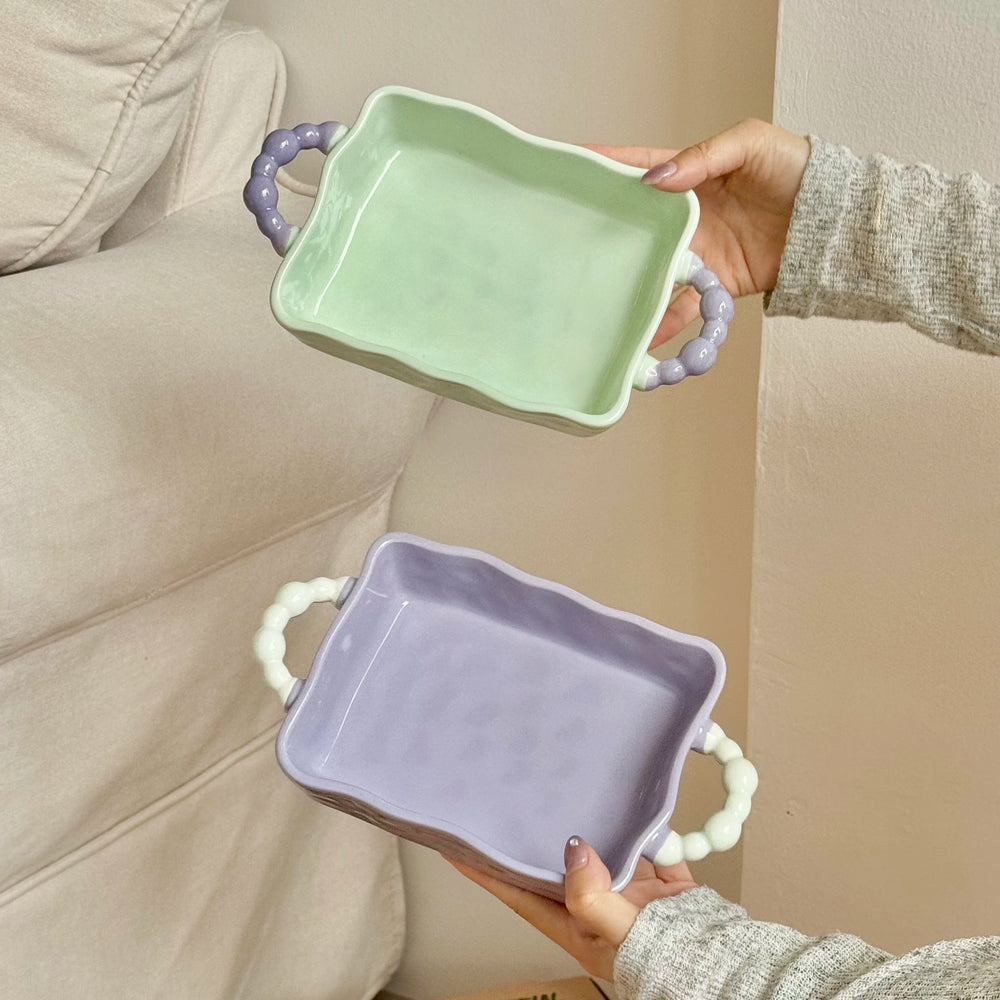 Backblech – Keramik Design – 8 Zoll Rechteck