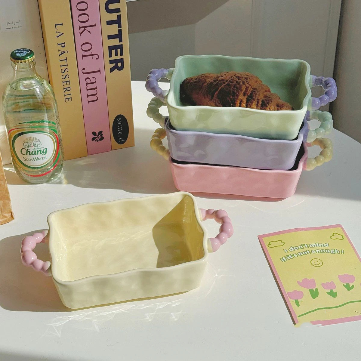 Backblech – Keramik Design – 8 Zoll Rechteck