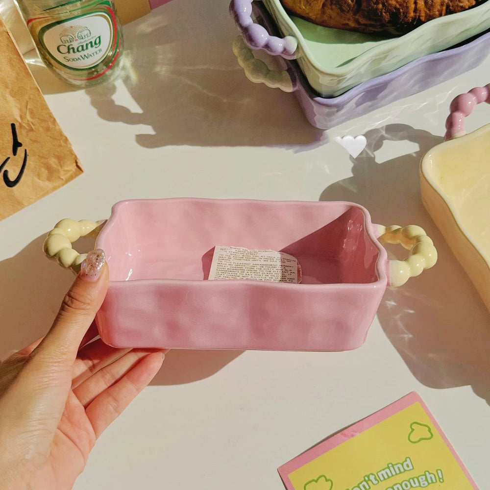 Backblech – Keramik Design – 8 Zoll Rechteck