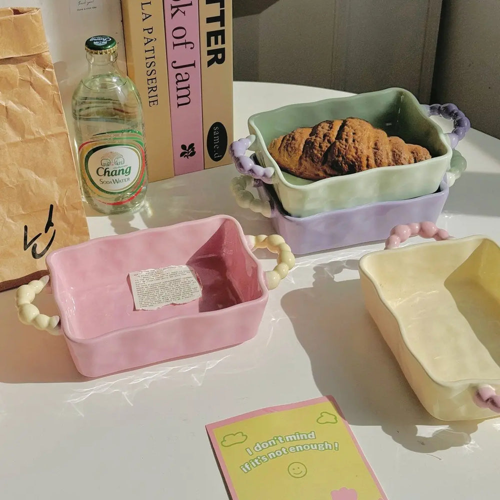 Backblech – Keramik Design – 8 Zoll Rechteck