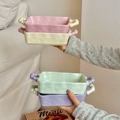 Backblech – Keramik Design – 8 Zoll Rechteck