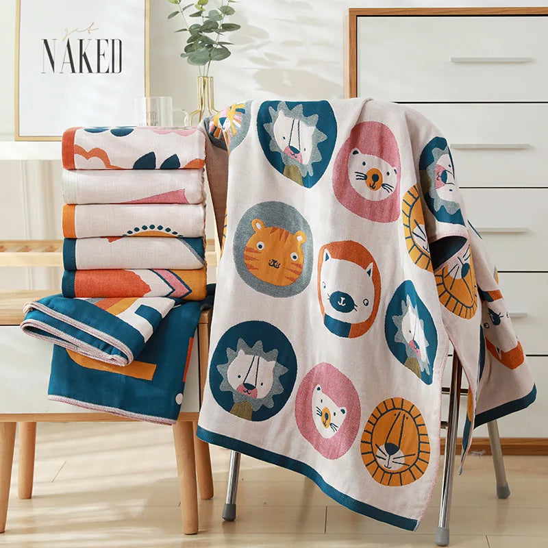 Badetuch – Baumwolle Jacquard Design – 70x140 cm