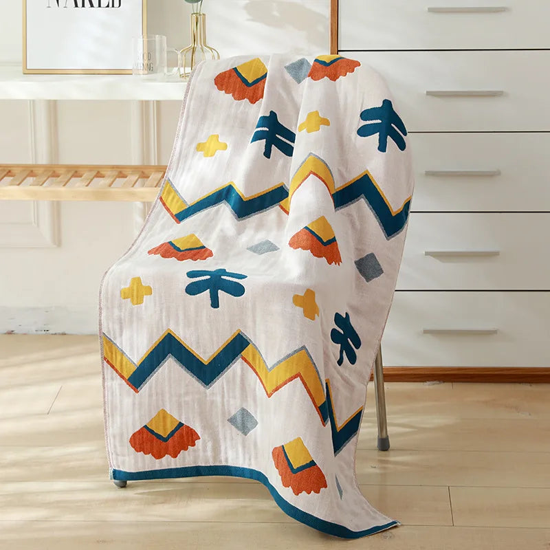 Badetuch – Baumwolle Jacquard Design – 70x140 cm