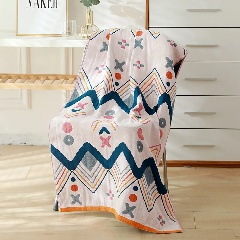 Badetuch – Baumwolle Jacquard Design – 70x140 cm