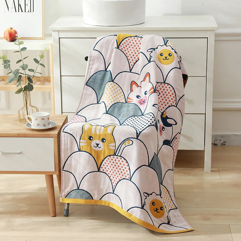 Badetuch – Baumwolle Jacquard Design – 70x140 cm