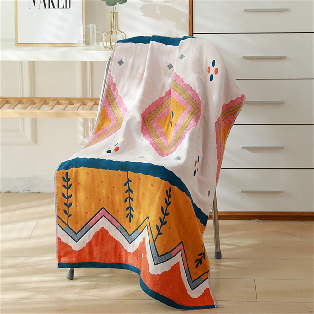 Badetuch – Baumwolle Jacquard Design – 70x140 cm