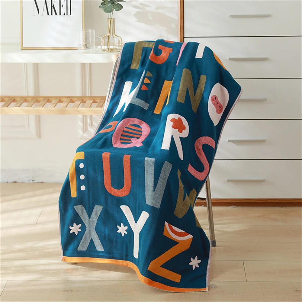 Badetuch – Baumwolle Jacquard Design – 70x140 cm