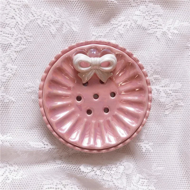 Badezimmer Set – Keramik Bowknot – Hotel Stil