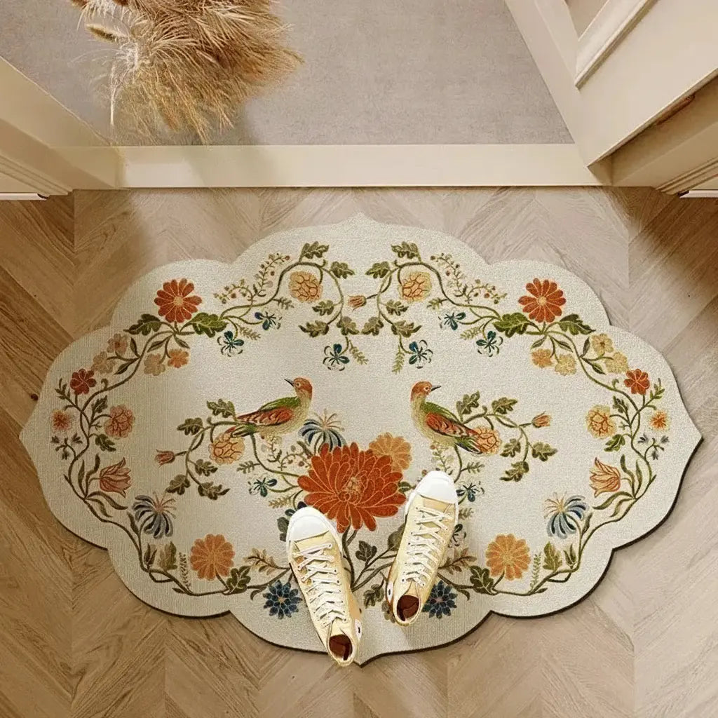 schnelltrocknende Badezimmermatte aus Diatomeenerde 50X80cm in Farbe Miaozhu Tinglan