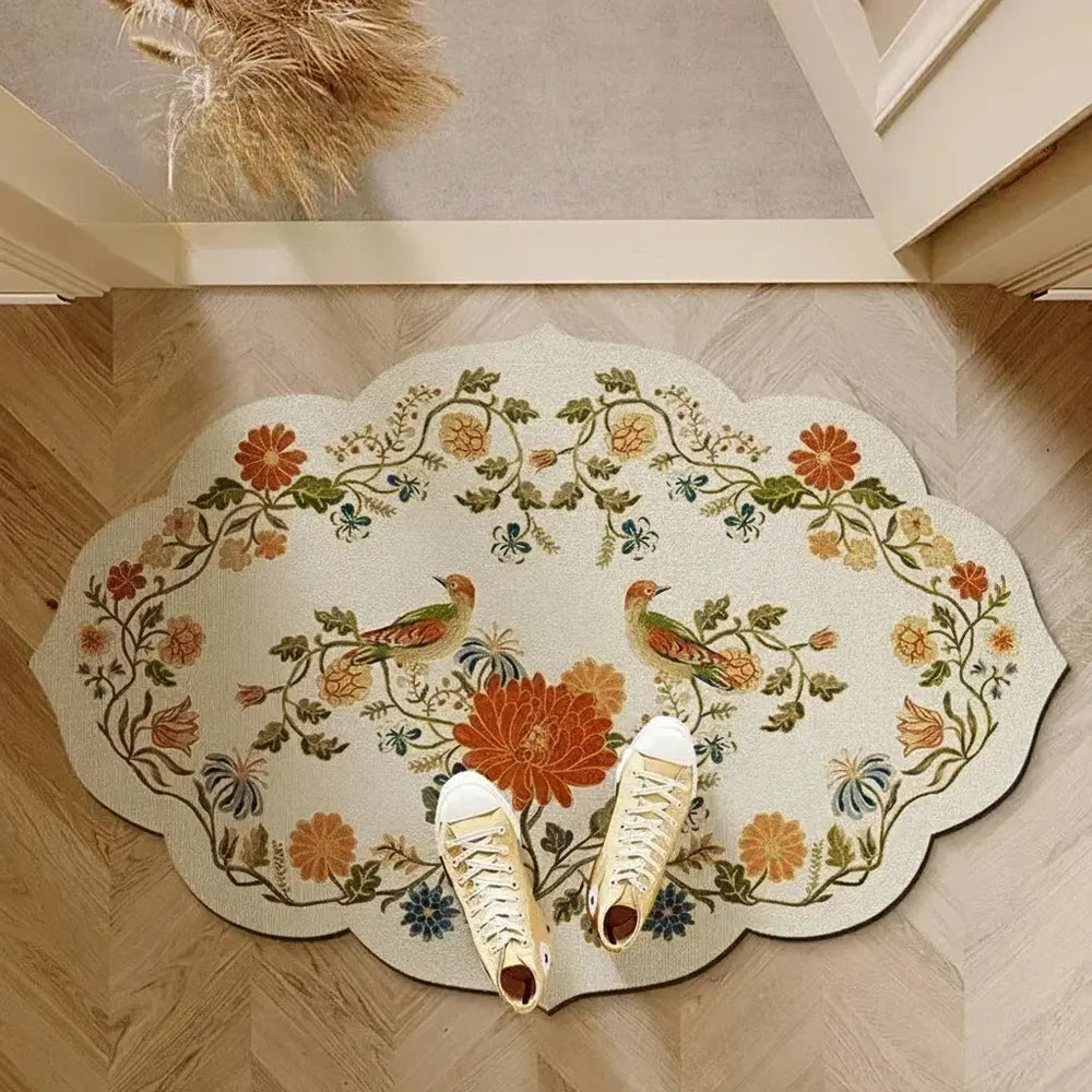 schnelltrocknende Badezimmermatte aus Diatomeenerde 50X80cm in Farbe Miaozhu Tinglan