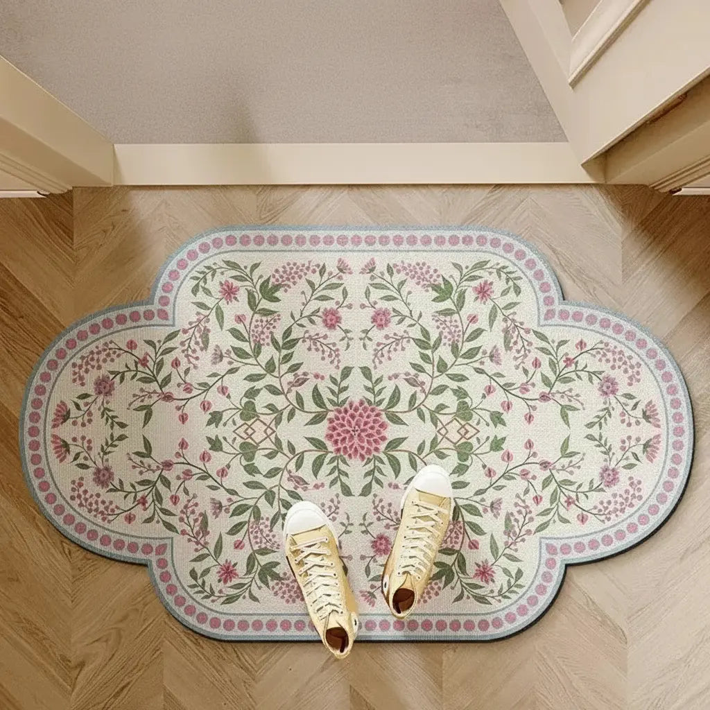 Schnelltrocknende Diatomeenerde-Badematte, rutschfest, Farbe: Gefärbter blauer Mantel, Grösse: 50X80cm