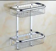 Badregale – Messing Ecke – Zweistöckig