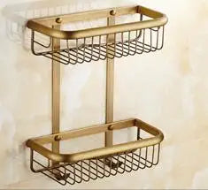 Badregale – Messing Ecke – Zweistöckig