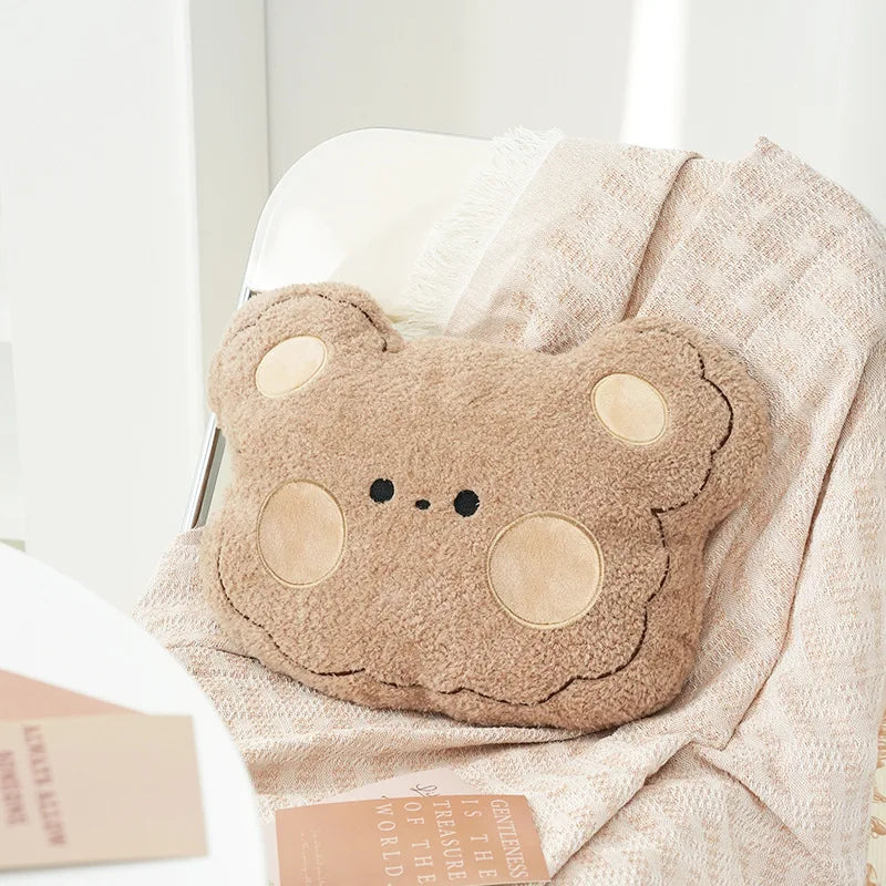 Bärenkissen – Samt & 3D – Sofakissen