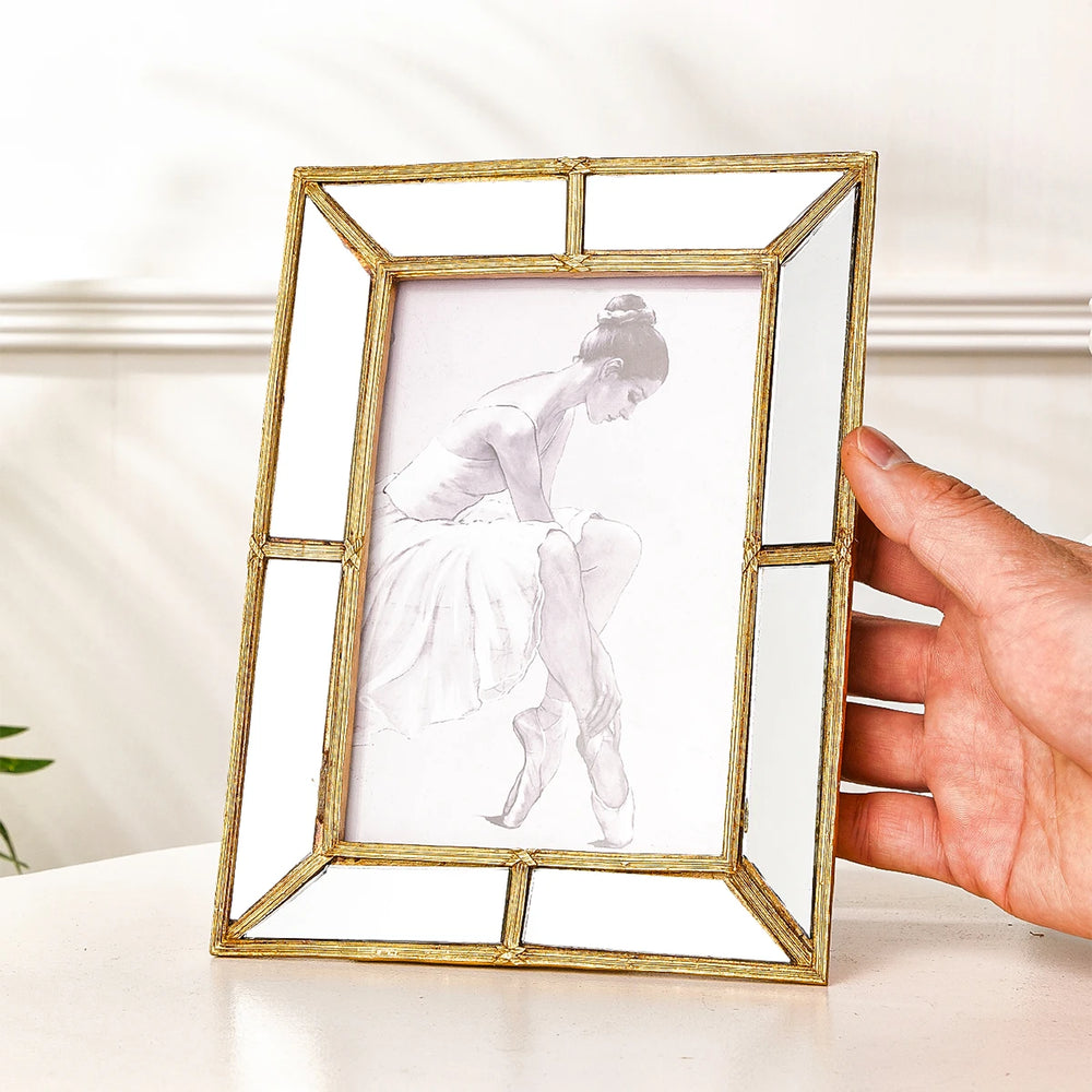 Barocker Fotorahmen – Harzmaterial – Schlafzimmer/Büro