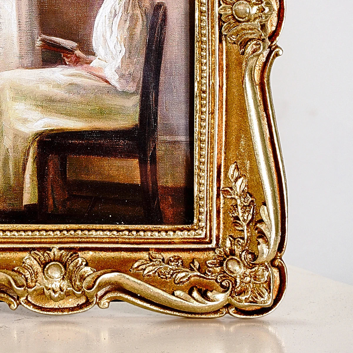 Barocker Fotorahmen – Harzmaterial – Schlafzimmer/Büro