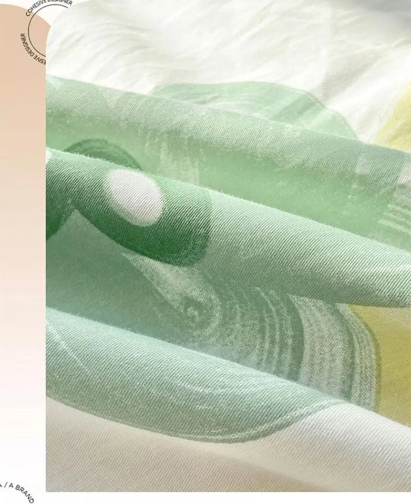 Baumwoll-Bettwäsche mit Blumenmuster, Farbe: 1, Queen Grösse: 1,8m 4tlg Set