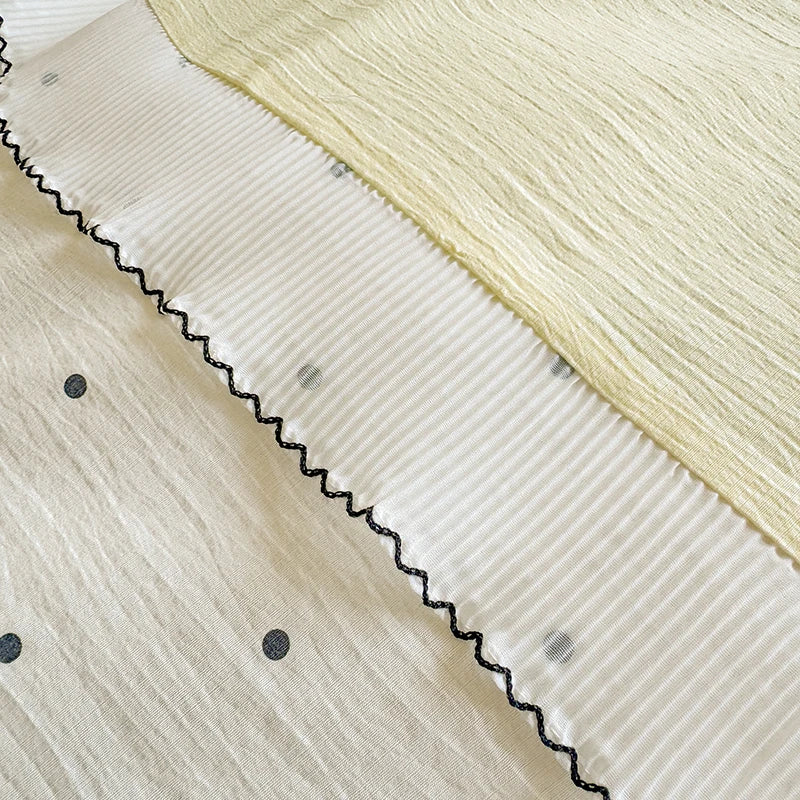 Baumwoll-Bettwäsche-Set – Blümchen-Design – Twin/Double-Grösse