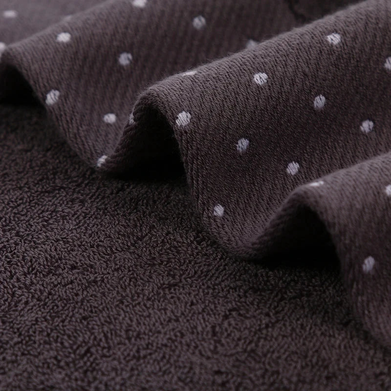 Baumwollhandtuch-Set – Geometrisches Design – Schnell trocknend 3-tlg