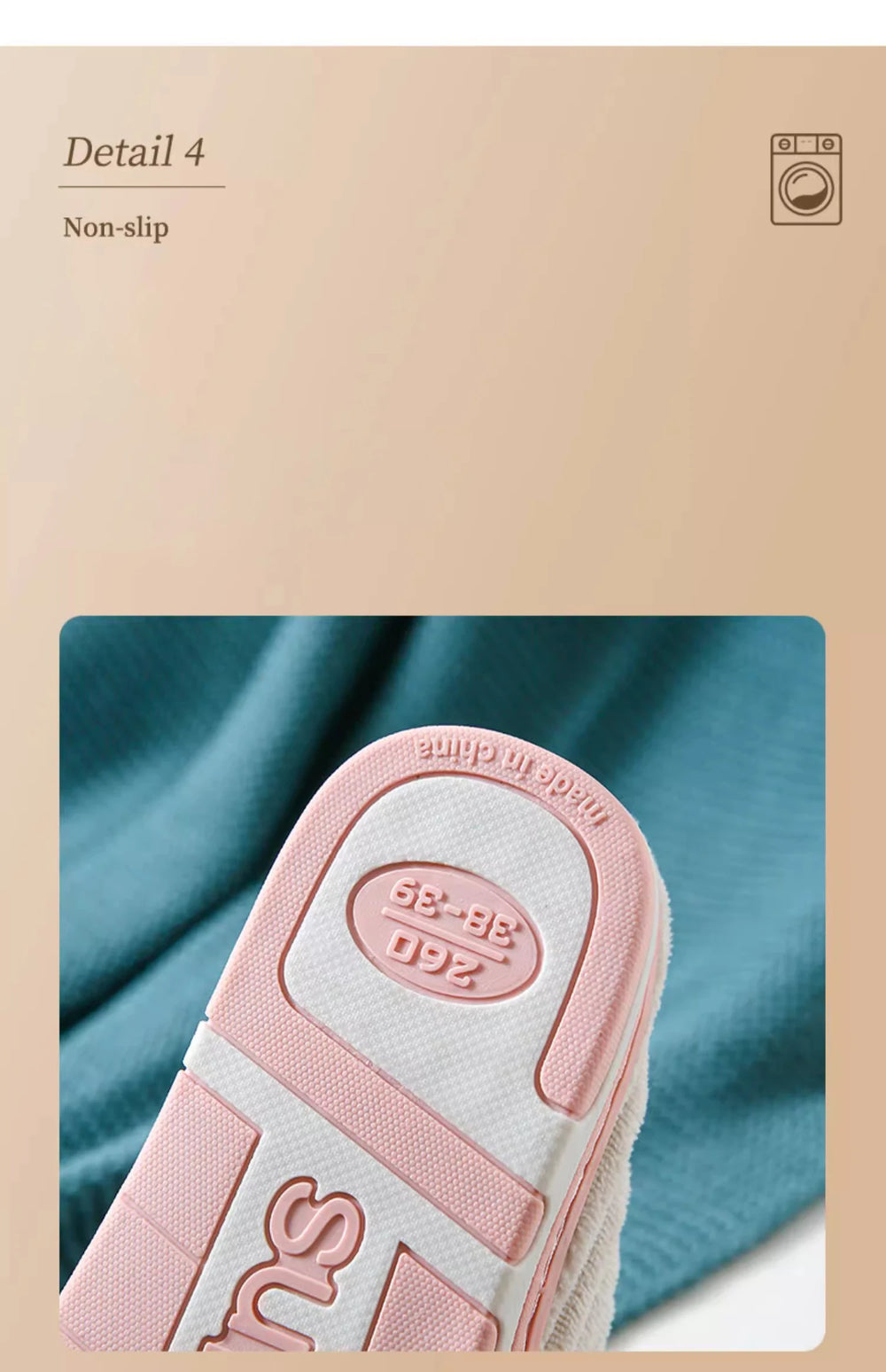 Baumwollhausschuhe – Cord & Plüsch – Heimkomfort