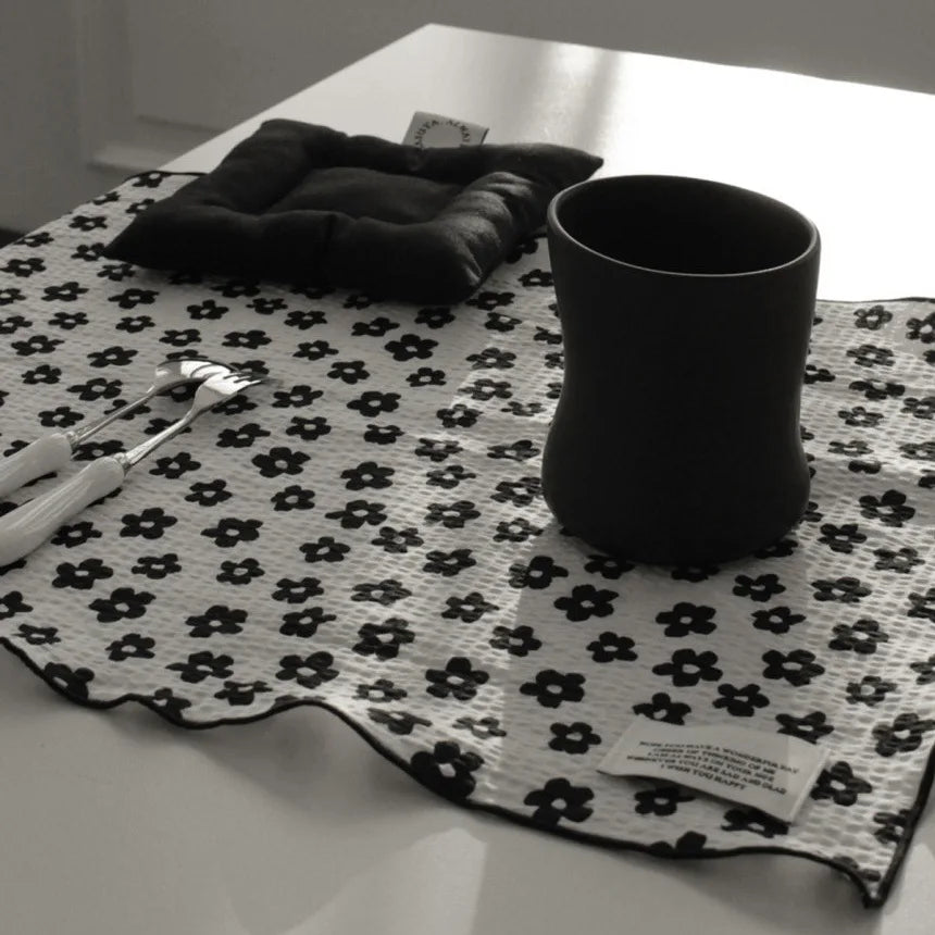 Baumwolluntersetzer - Koreanisches Design - Esstisch