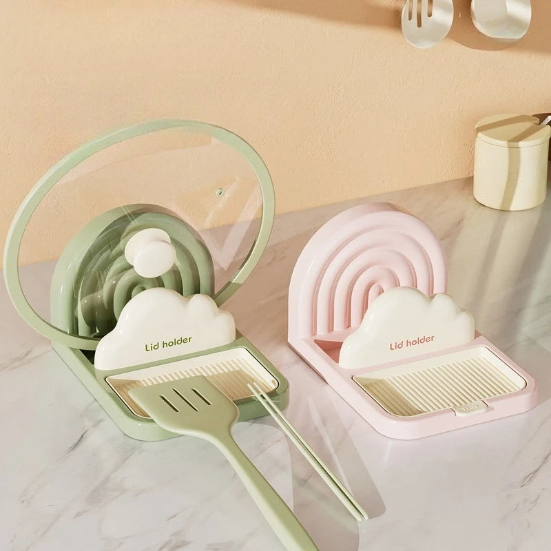Besteck- & Topfdeckelhalter – ABS Multi-Funktion, 20x13.5x11cm