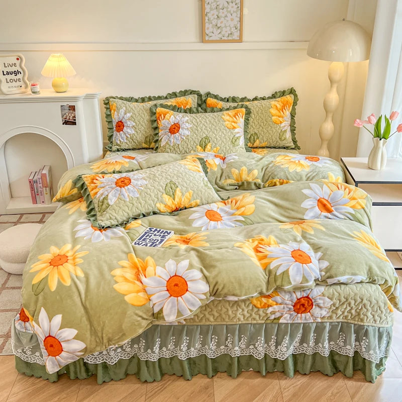 Bettbezug - Milchsamt Cartoon - King/Queen Grösse