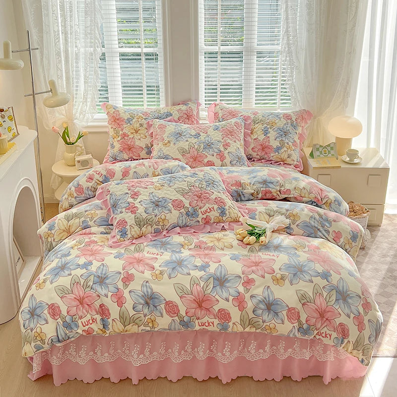 Bettbezug - Milchsamt Cartoon - King/Queen Grösse