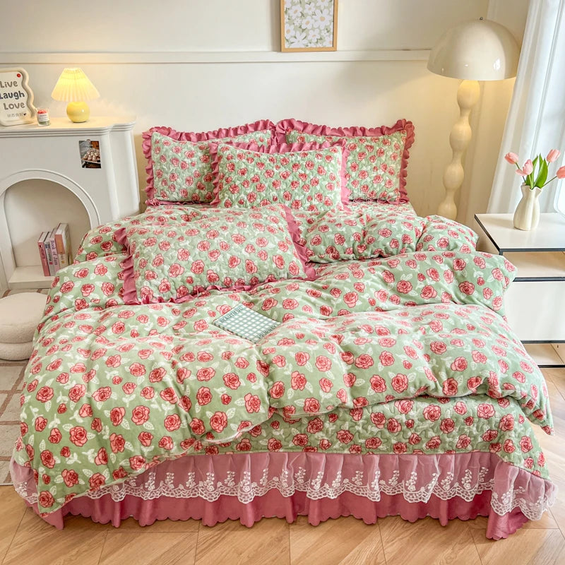 Bettbezug - Milchsamt Cartoon - King/Queen Grösse