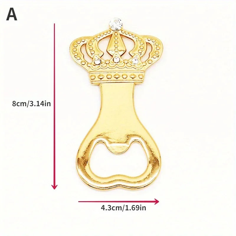 Bieröffner – Goldene Zinklegierung – Hochzeitsgeschenk