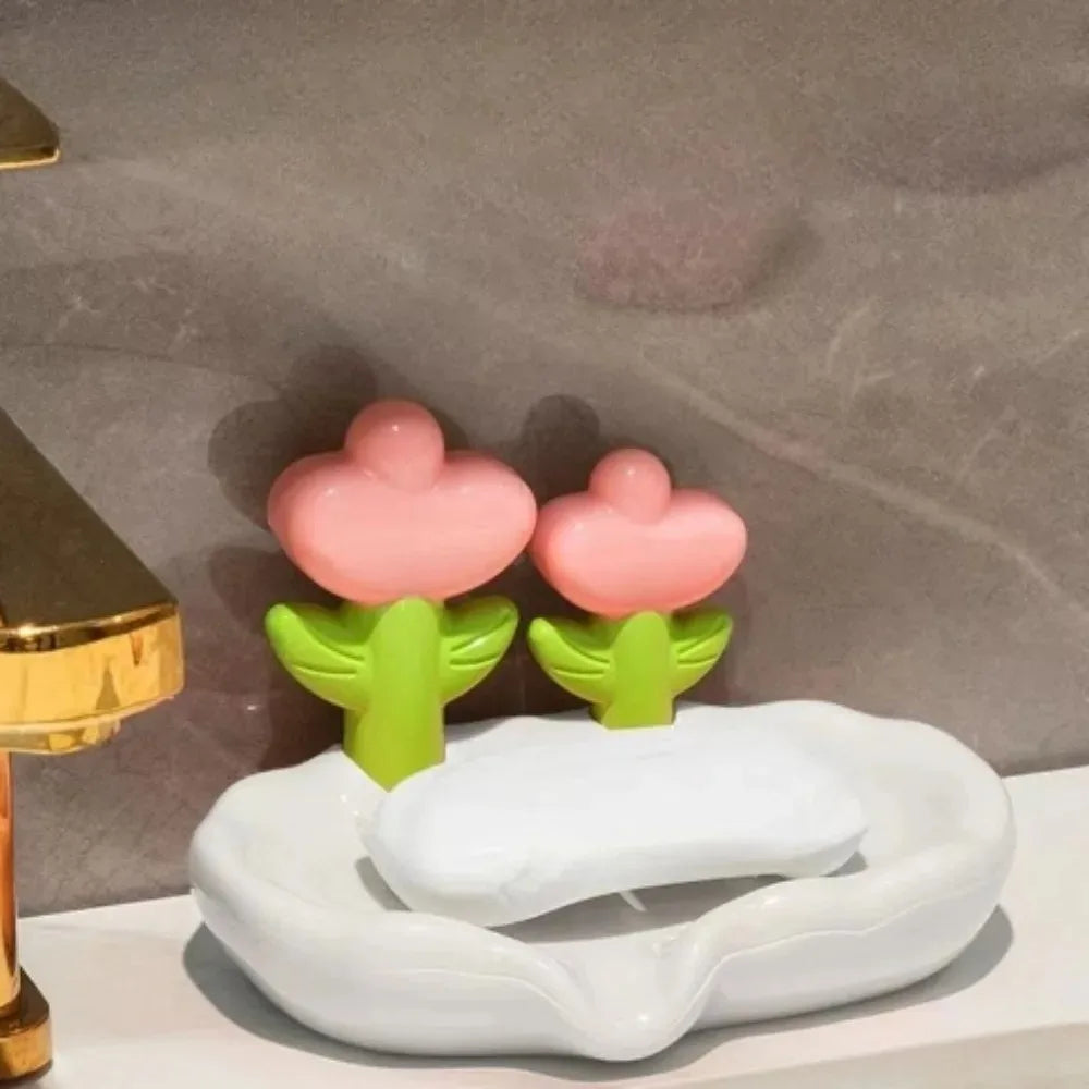 Blumenseifenhalter – Elegantes Design – 14.5x11x3cm