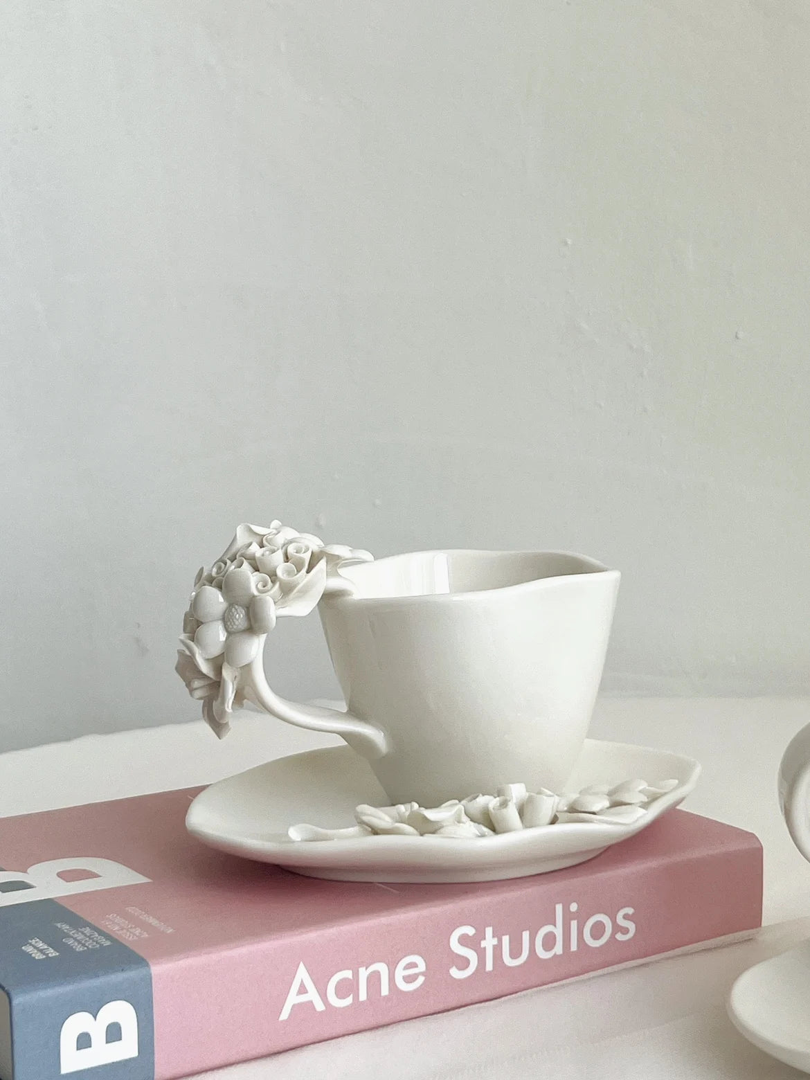 Blumentassen-Set – Europäisches Porzellan – H7.5cm; D9cm