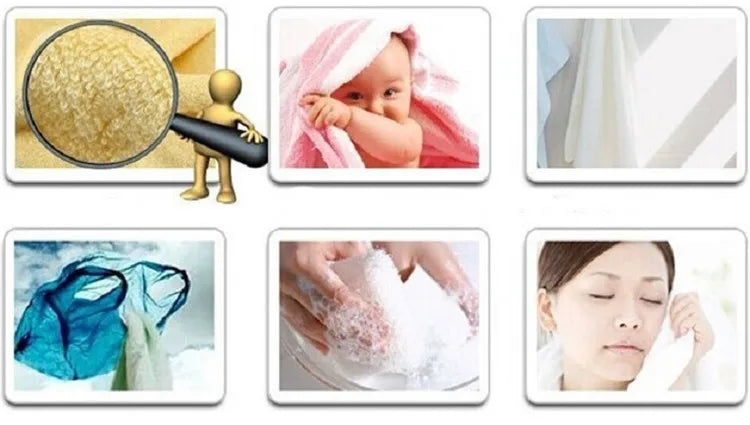 Blumentuch aus Baumwolle – Weich & Saugfähig – 34x74cm