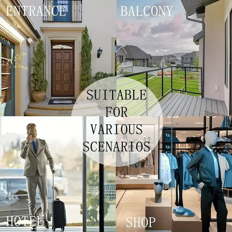 moderne Kilim Blumentürmatte aus Polyester in Mehrfarbig, 40x60 cm