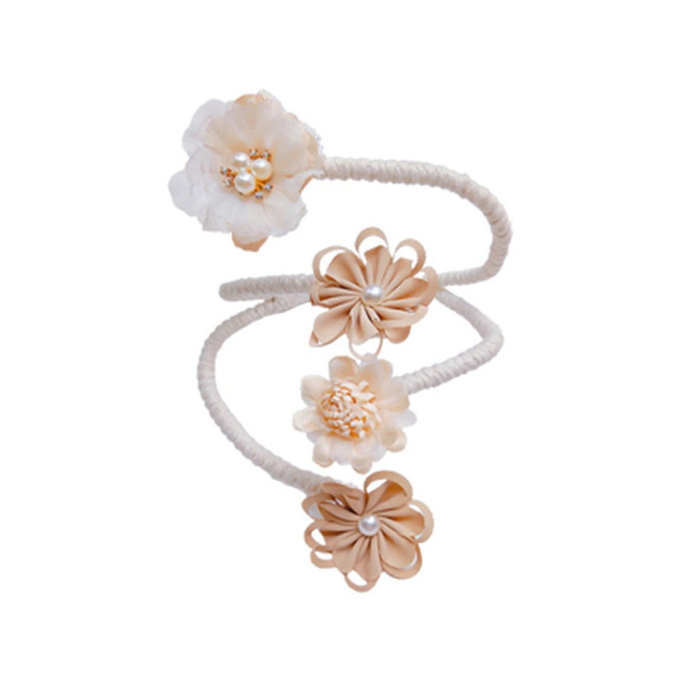 Blumenvorhang Raffhalter – Pastoral Baumwollmischung – 47cm