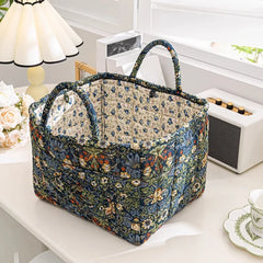 Boho Aufbewahrungskorb – Stoff – 33x27x26 cm