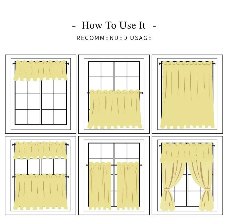 Boho Vorhang – Häkelspitze Quasten – Ideal für Küche