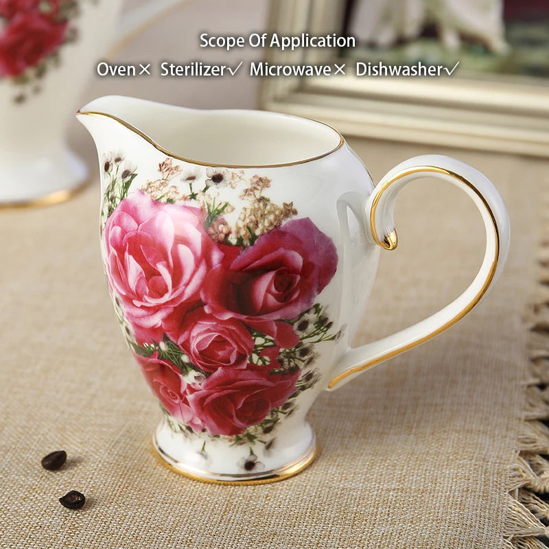Bone China Kaffee Set – Vintage Eleganz – Multi-Grösse