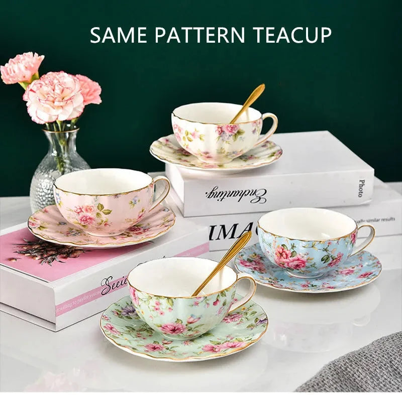 Bone China Teekanne – Elegantes Design – 400ML Volumen